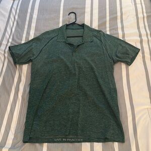 Lululemon Metal Vent Teck Polo, green, XL